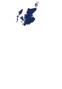 Map - Shetland Isles, Scotland